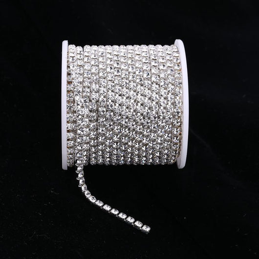 Cadena de Diamantes de Pedrería para Joyería de Disfraz DIY - Image 14