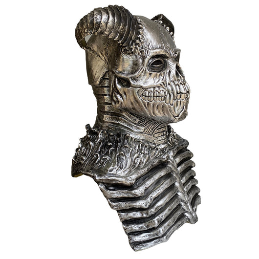Máscara de Látex Calavera Demonio con Cuernos - Diseño Horror Oscuro - Image 11