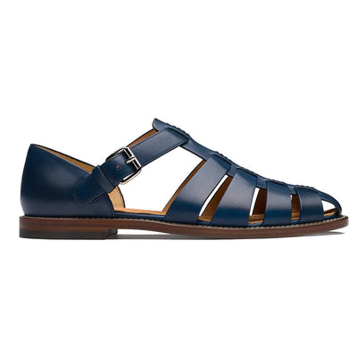 Sandalia Colorblock para Hombre en Cuero Sintético Cosido - Image 16