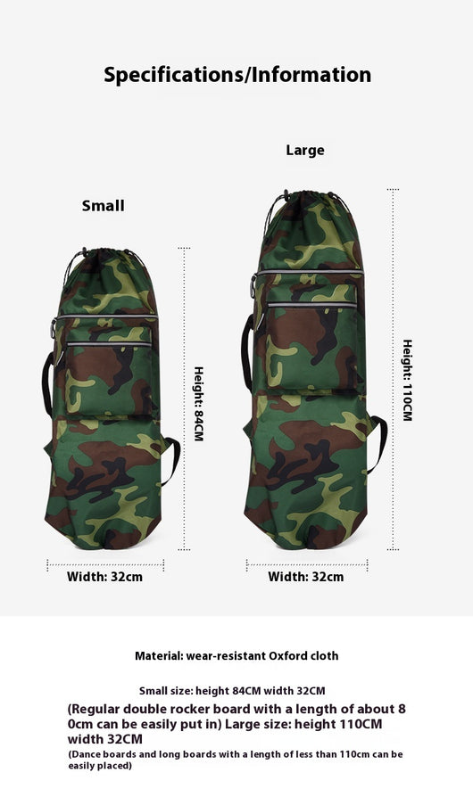 Mochila para Skate Impermeable de Gran Capacidad - Image 9