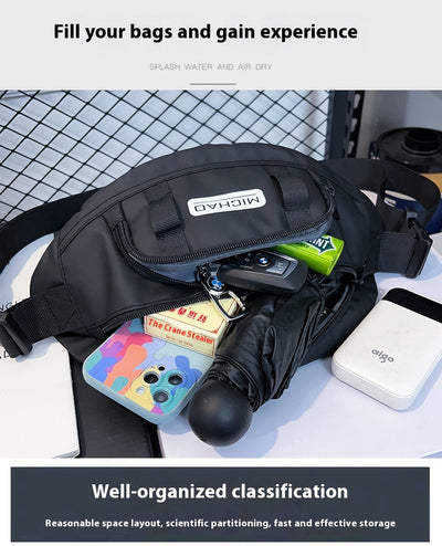 Bolsa Pecho Hip Hop Personalizada - Estilo Urbano Crossbody - Image 26