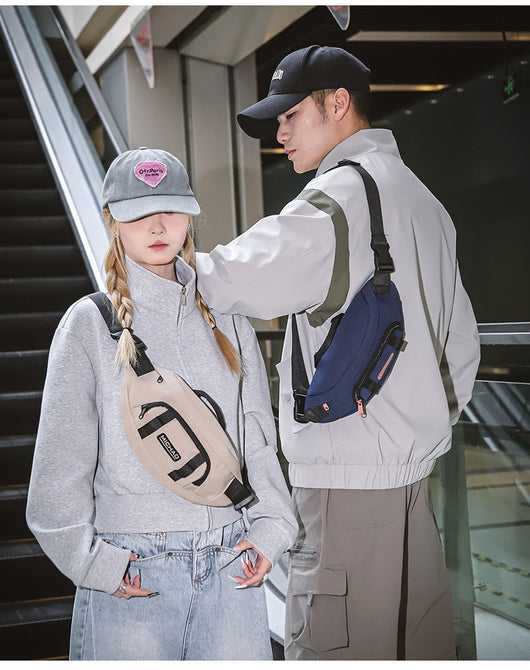 Bolsa Pecho Hip Hop Personalizada - Estilo Urbano Crossbody - Image 31