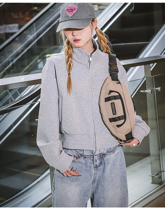 Bolsa Pecho Hip Hop Personalizada - Estilo Urbano Crossbody - Image 34