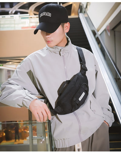 Bolsa Pecho Hip Hop Personalizada - Estilo Urbano Crossbody - Image 36