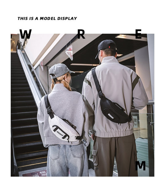 Bolsa Pecho Hip Hop Personalizada - Estilo Urbano Crossbody - Image 37