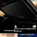 Black perforated roller blind with suction cups for window sun protection, measuring 60x40cm, shown extended. - Image 64