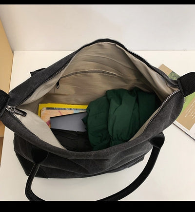 Bolsa de Lona Multifuncional con Capacidad Extra - Ideal para Viajes, Estudiantes y Gimnasio - Image 10