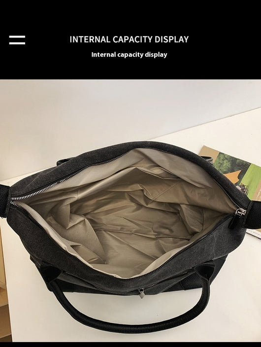 Bolsa de Lona Multifuncional con Capacidad Extra - Ideal para Viajes, Estudiantes y Gimnasio - Image 28