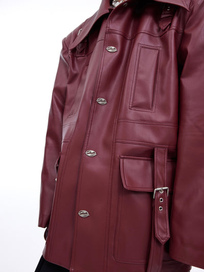 Chaqueta Roja de Diseño para Hombre - Image 18