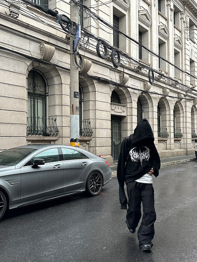Sudadera con Capucha Estampado Opium Manga Larga - Image 23