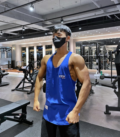 Musculosa Deportiva Elástica para Hombre - Transpirable para Entrenamiento y Verano - Image 49