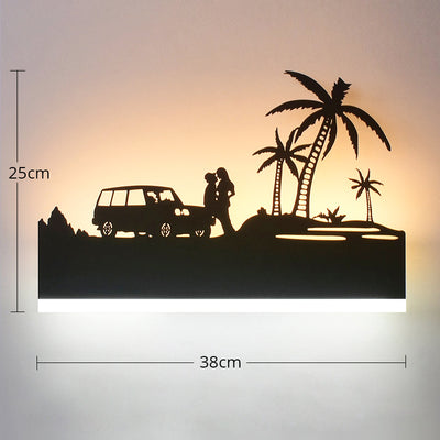 Lámpara de Pared LED Acrílica Moderna - Image 9
