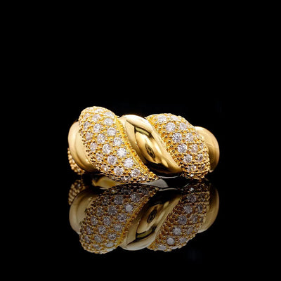 Anillo Croissant Estilo Corte de Moda Personalidad - Image 9