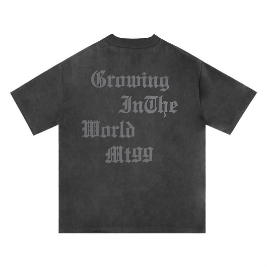 Camiseta Estampada con Letras para Hombre - Image 22