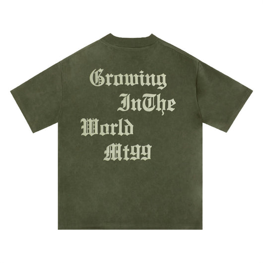 Camiseta Estampada con Letras para Hombre - Image 29