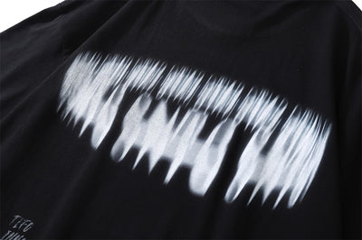 Camiseta Estampada de Manga Corta con Diseño Abstracto para Hombre - Image 21