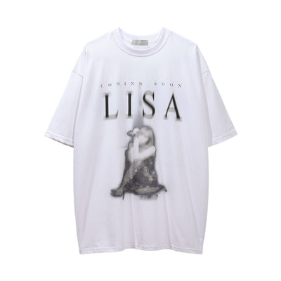 Camiseta Estampada de Manga Corta con Diseño Abstracto para Hombre - Image 26