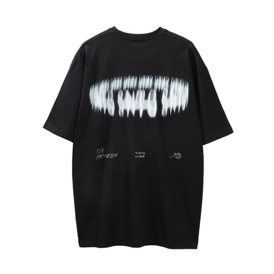 Camiseta Estampada de Manga Corta con Diseño Abstracto para Hombre - Image 28