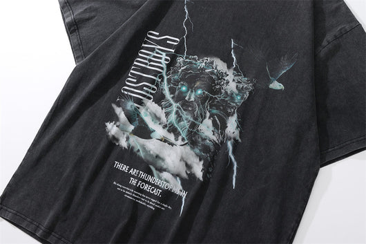 Camiseta Hombre Estampado Diablo Lavado Vintage - Image 19