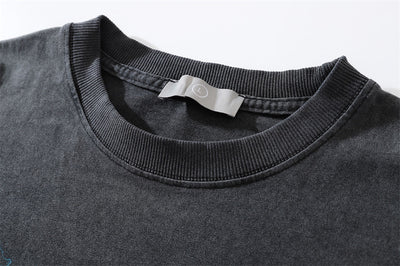 Playera Negra Estampado Calavera Diablo para Hombre - Image 16