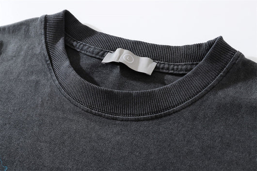 Playera Negra Estampado Calavera Diablo para Hombre - Image 16