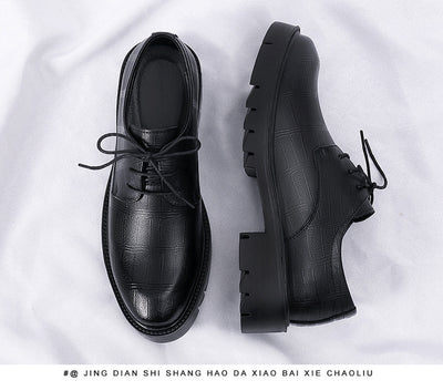 Zapatos Formales de Cuero con Aumento de Altura 10cm - Elegancia y Confianza - Image 25