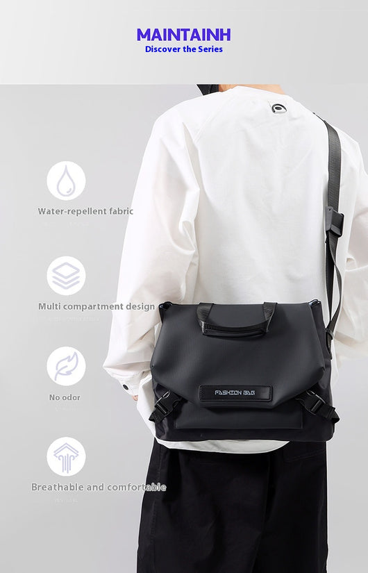 Bolsa Crossbody Impermeable para Ciclismo y Viajes - Compacta y Resistente - Image 10