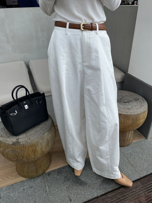 Pantalón Recto Cintura Alta Holgado Multiuso para Trabajo - Image 41
