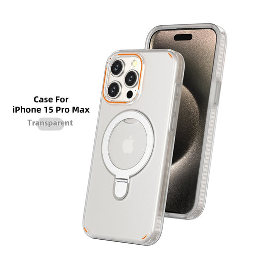 Funda Magnética Transparente con Soporte y Carga Inalámbrica Compatible con MagSafe - Image 21