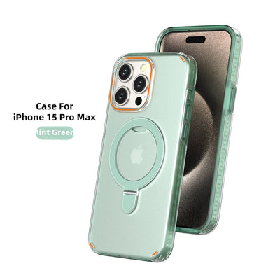 Funda Magnética Transparente con Soporte y Carga Inalámbrica Compatible con MagSafe - Image 23