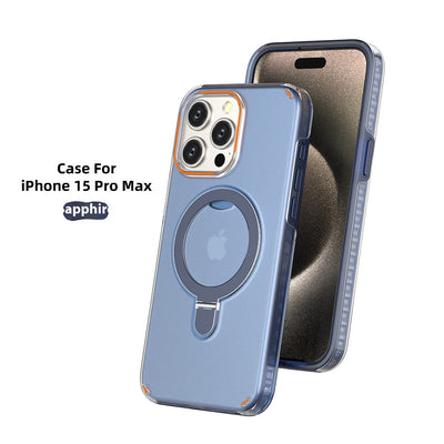 Funda Magnética Transparente con Soporte y Carga Inalámbrica Compatible con MagSafe - Image 24