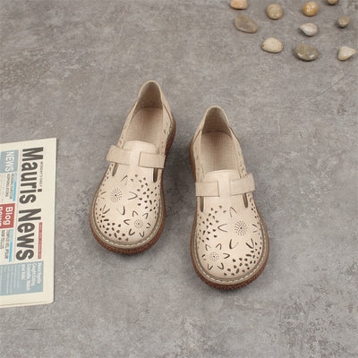 Zapatos de Tacón Bajo con Diseño Calado - Comodidad y Estilo - Image 16