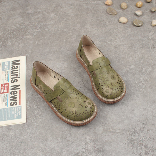 Zapatos de Tacón Bajo con Diseño Calado - Comodidad y Estilo - Image 23