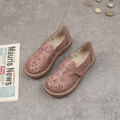 Zapatos de Tacón Bajo con Diseño Calado - Comodidad y Estilo - Image 24