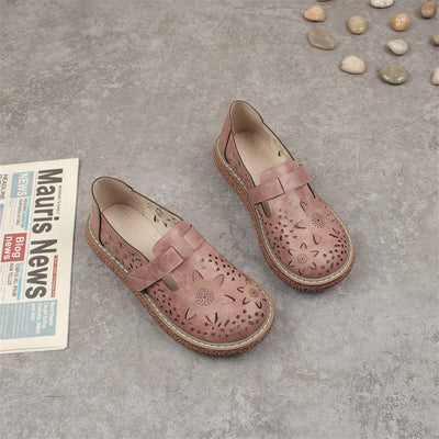Zapatos de Tacón Bajo con Diseño Calado - Comodidad y Estilo - Image 25