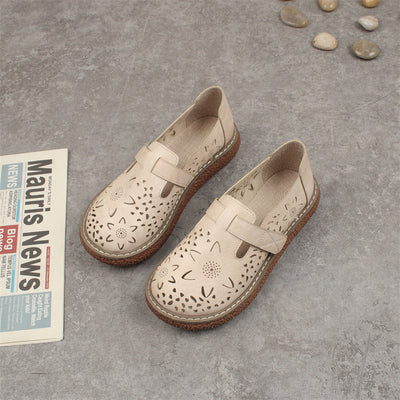 Zapatos de Tacón Bajo con Diseño Calado - Comodidad y Estilo - Image 28