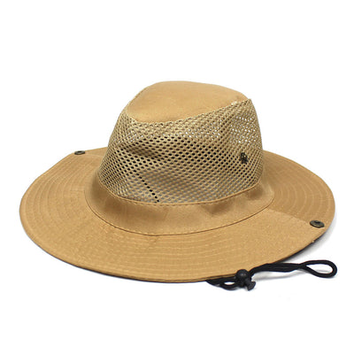 Gorra Bucket Transpirable con Malla - Protección Solar Plegable para Pesca y Ciclismo - Image 34