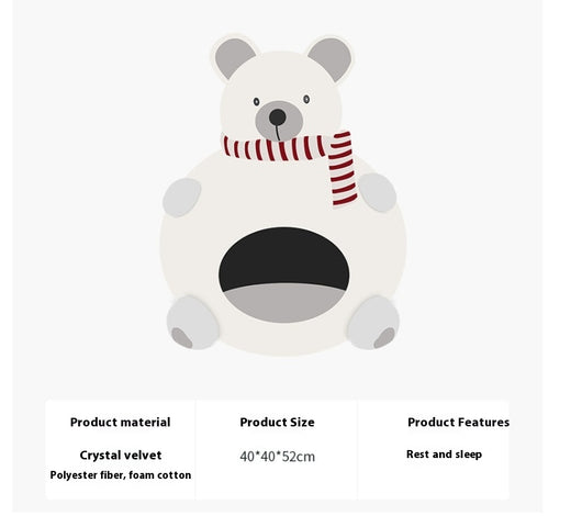 Casa Cama Térmica para Mascotas - Diseño Oso Polar 4 Estaciones - Image 15
