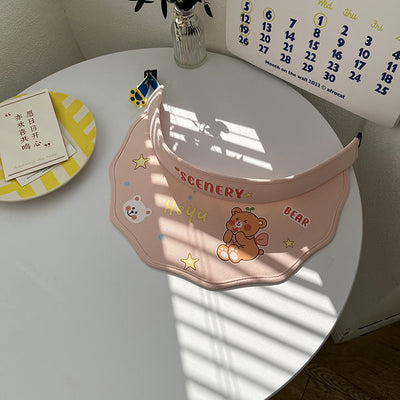 Sombrero de Sol para Niños con Volantes y Protección UV de Dibujos Animados - Image 29