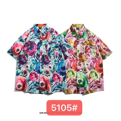 Camisa Suelta y Fresca para Hombre y Mujer - Image 44
