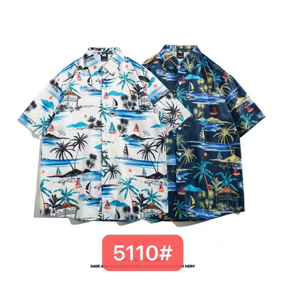 Camisa Suelta y Fresca para Hombre y Mujer - Image 49