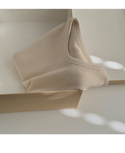 Blusa Básica de Verano para Mujer con Cuello Redondo y Textura - Image 35