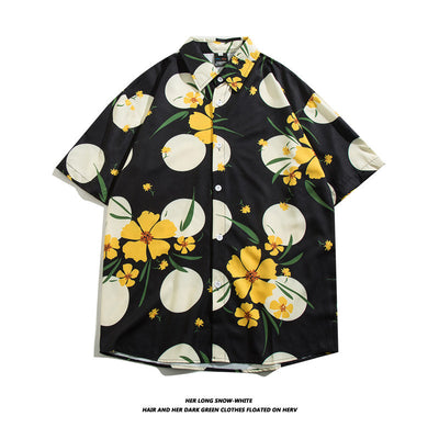 Camisa Hawaiana de Seda Helada para Hombre - Image 29