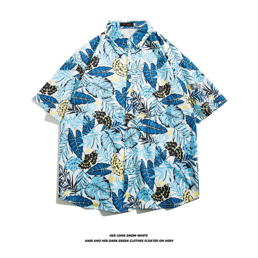 Camisa Hawaiana de Seda Helada para Hombre - Image 39