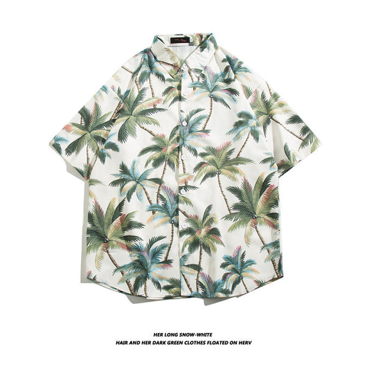 Camisa Hawaiana de Seda Helada para Hombre - Image 40