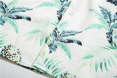 Camisa Hawaiana de Seda Helada para Hombre - Image 45