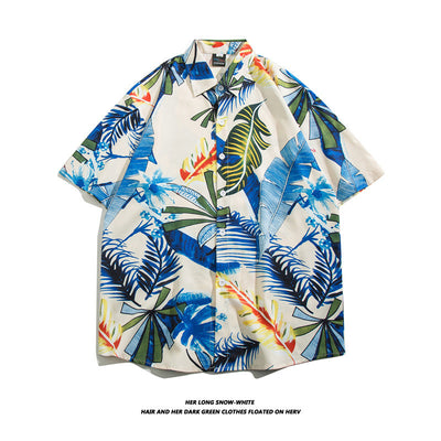 Camisa Hawaiana de Seda Helada para Hombre - Image 48