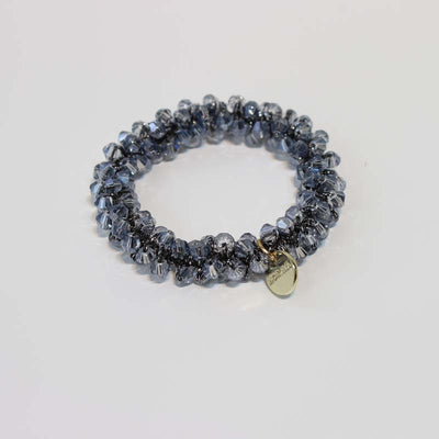 Anillo de Cabello Cristal Perla con Banda Elástica Trenzada - Image 39