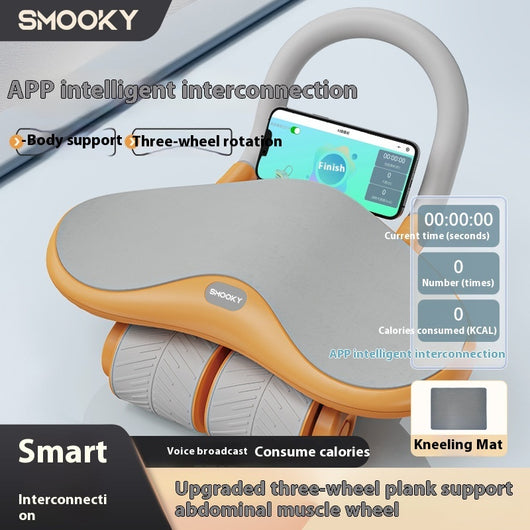 Rueda Abdominal de 3 Ruedas con Rebote Automático para Fitness en Casa - Image 31