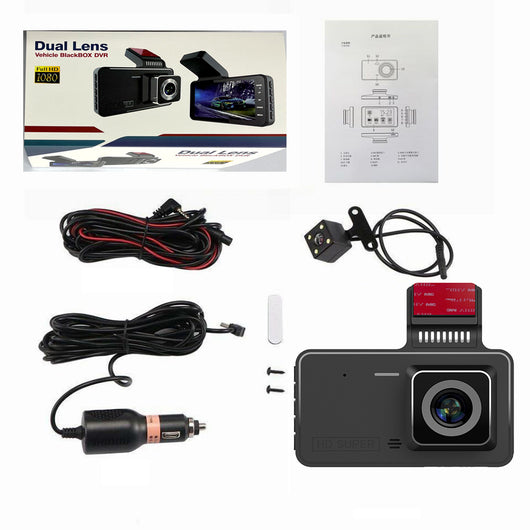 Cámara Dashcam Dual de 4 Pulgadas con Adhesivo - Image 9